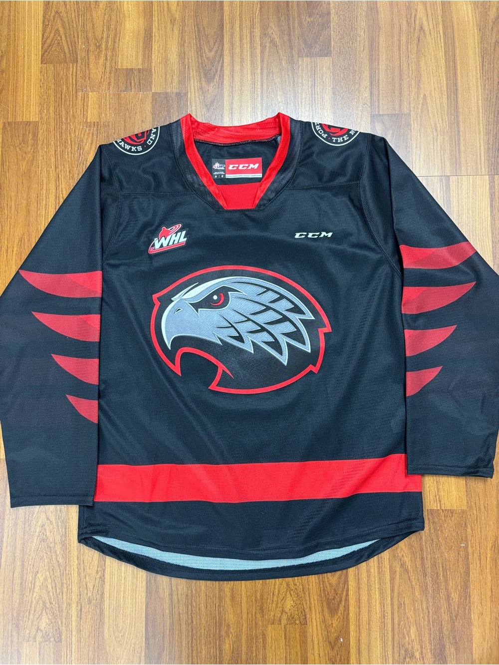 Medium Portland Winterhawks WHL CHL CCM Hockey Jersey